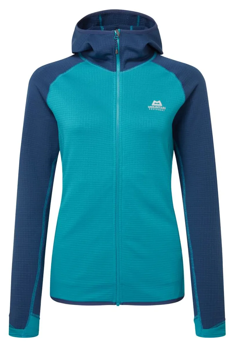 Mountain Equipment Womens Eclipse Hood Jacket Topaz/Medieval