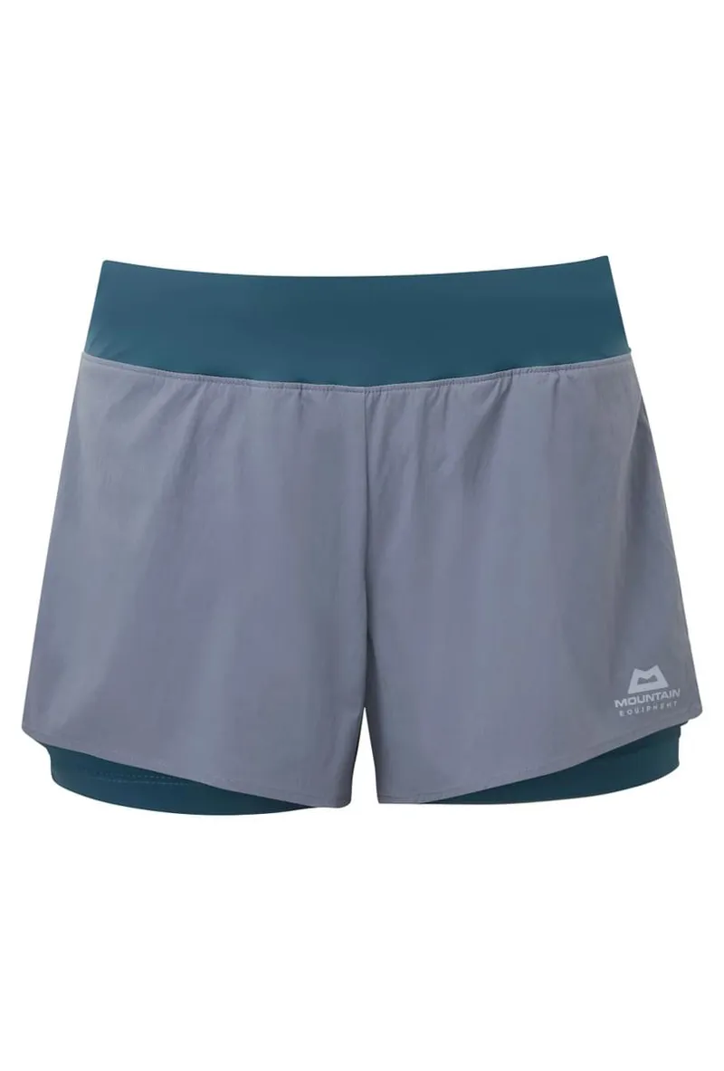 Mountain Equipment Womens Dynamo Twin Short Bluefin