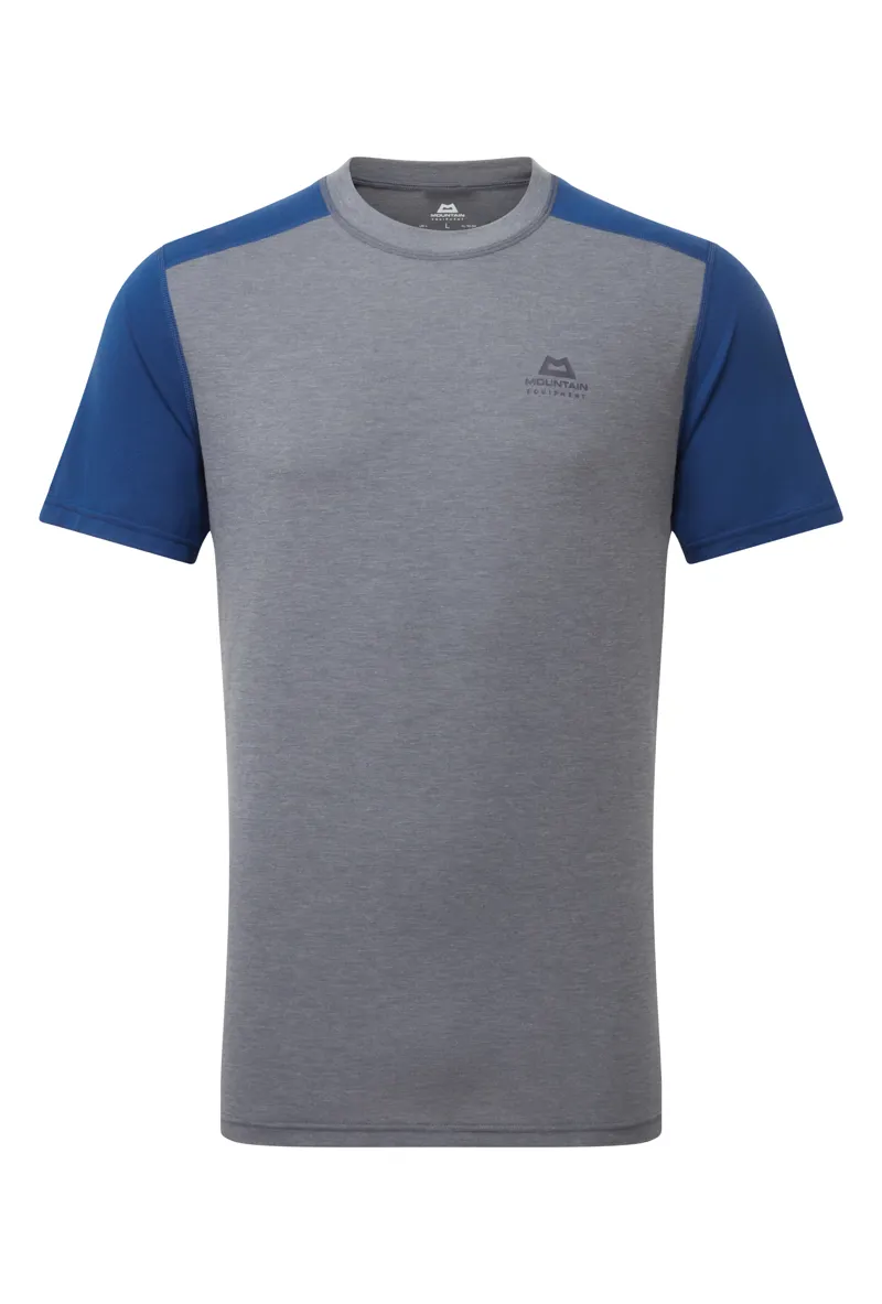 Mountain Equipment Men's Headpoint Block T-Shirt Flint Grey