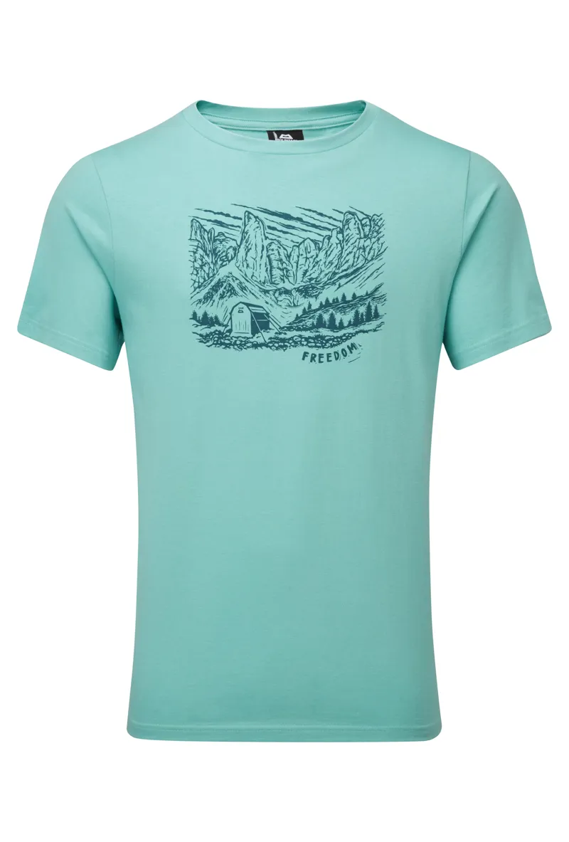 Mountain Equipment Men's Freedom T-Shirt Nile Blue