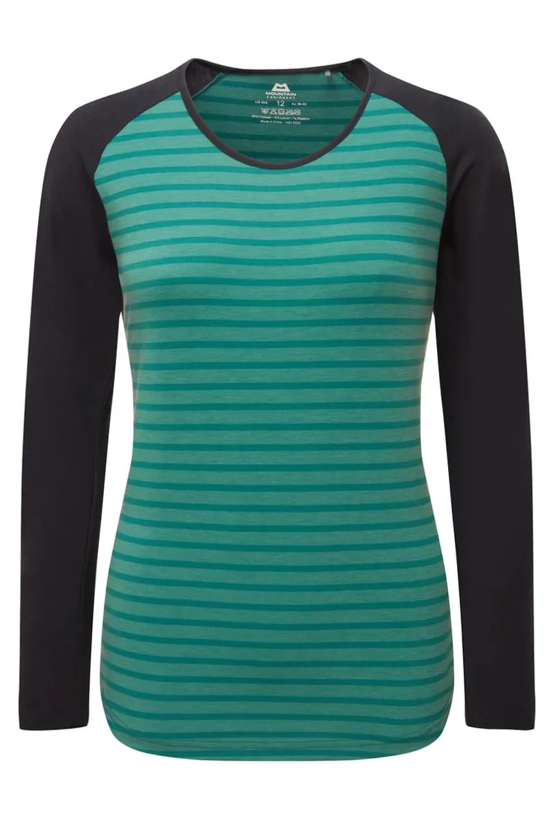 Mountain Equipment Womens Redline LS Spruce / Cosmos