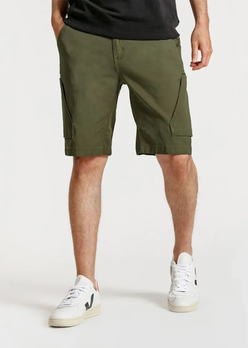 Duer Men's Live Free Adventure Shorts Loden Green-2