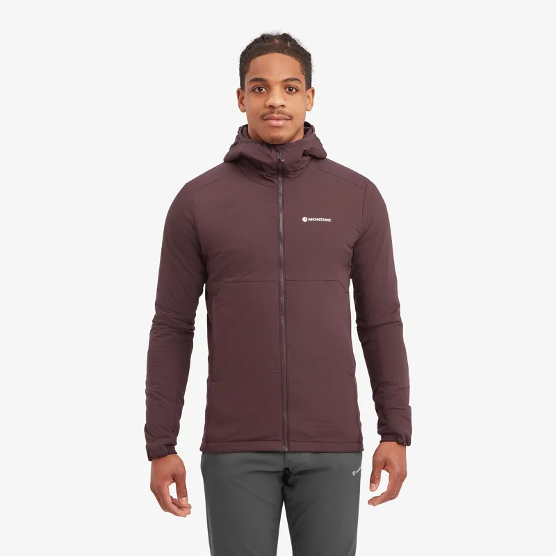Montane Mens Fireball Lite Hoody Dark Garnet-2