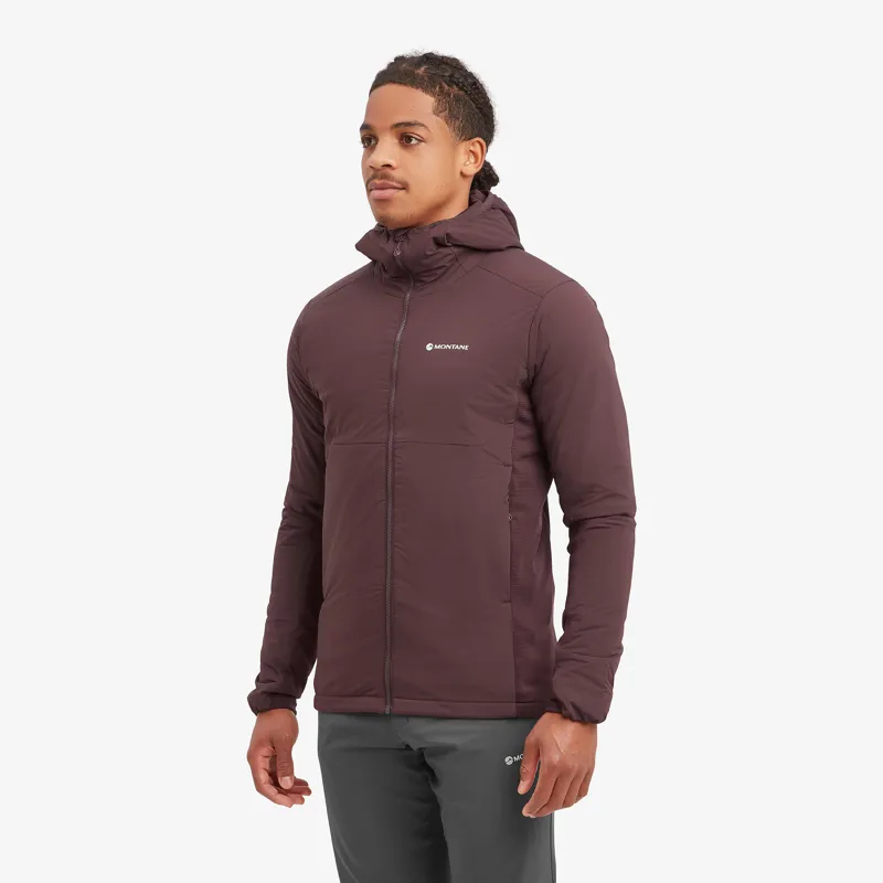 Montane Mens Fireball Lite Hoody Dark Garnet-3