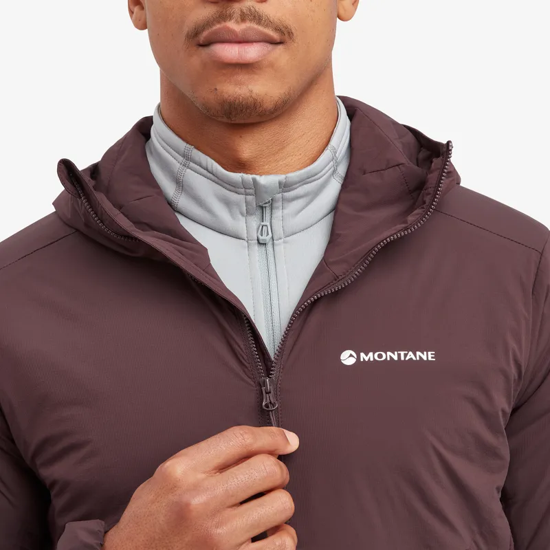 Montane Mens Fireball Lite Hoody Dark Garnet-5
