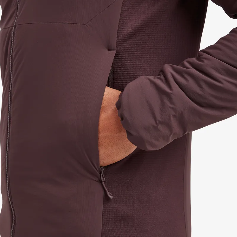 Montane Mens Fireball Lite Hoody Dark Garnet-8