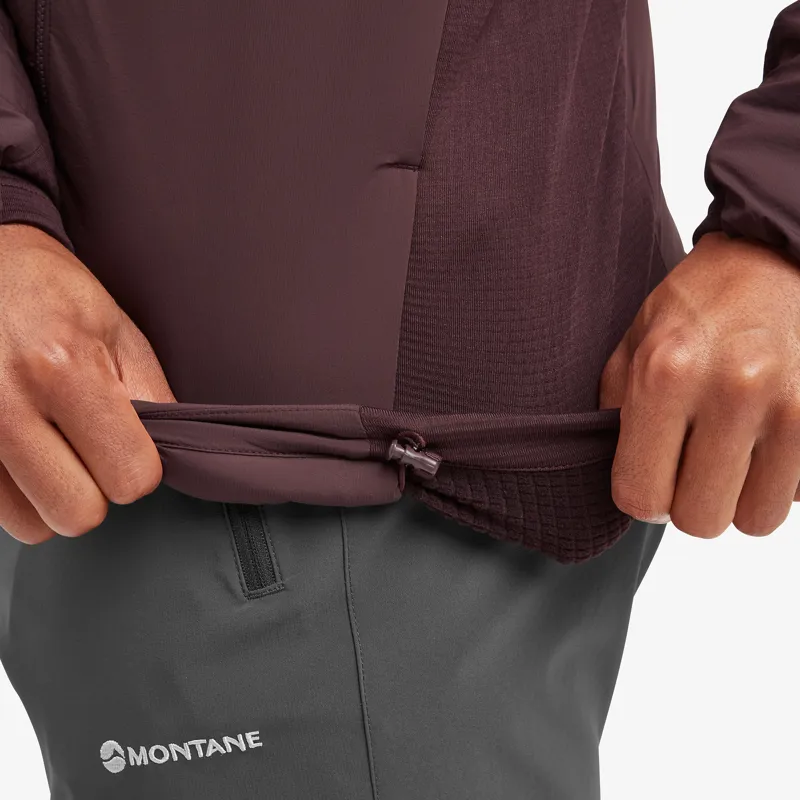 Montane Mens Fireball Lite Hoody Dark Garnet-7