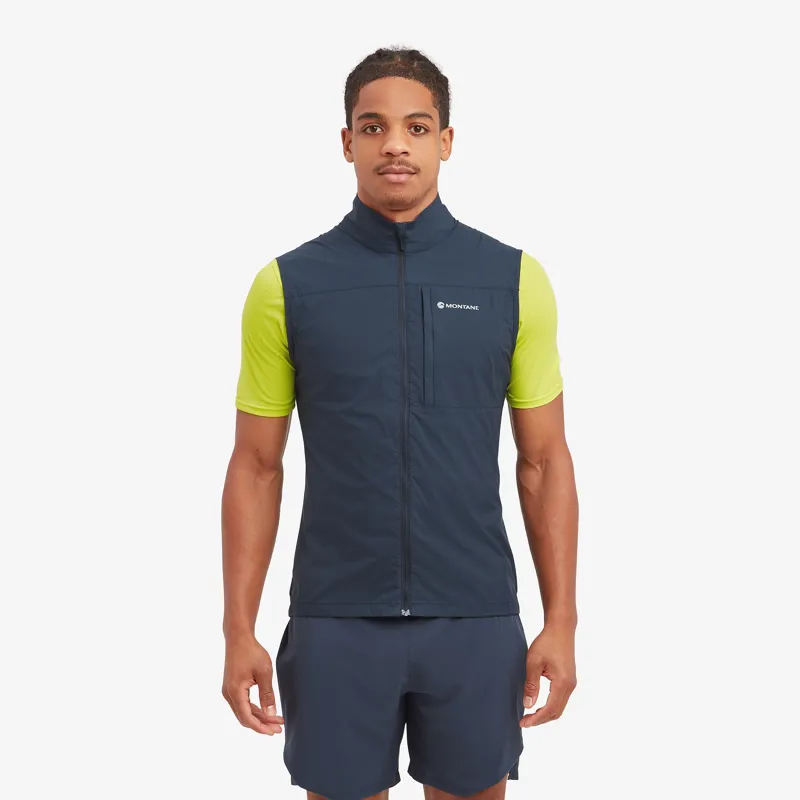 Montane Mens Featherlite Gilet Eclipse Blue-2