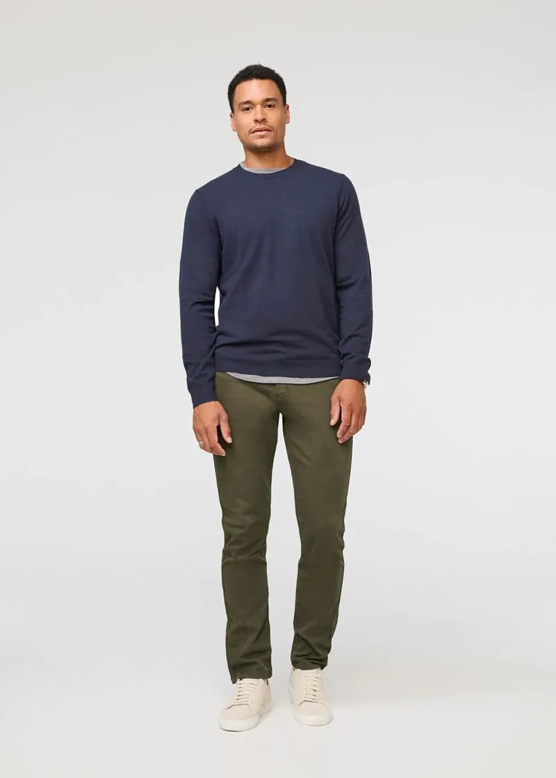 Duer Men's No Sweat Relaxed Pants Army Green-1