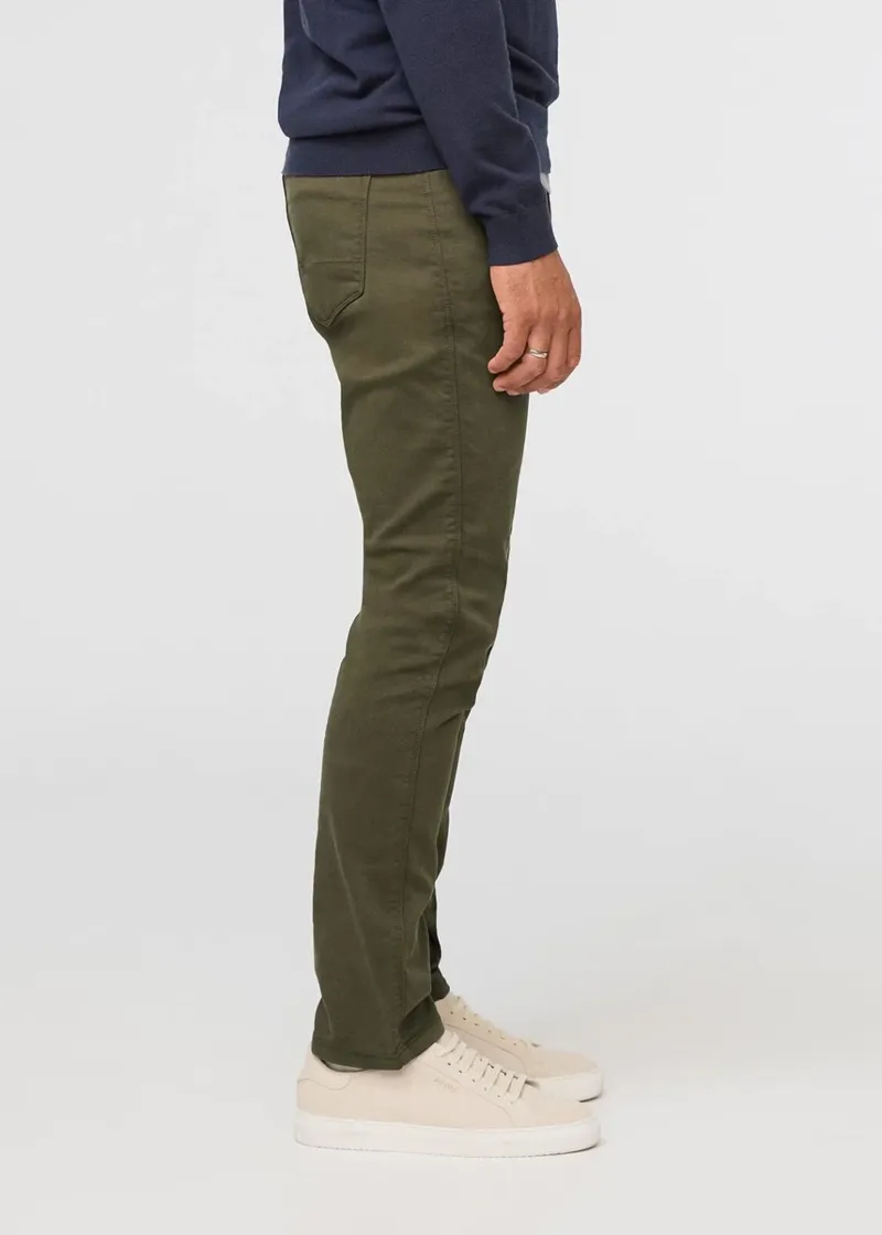 Duer Men's No Sweat Relaxed Pants Army Green-2