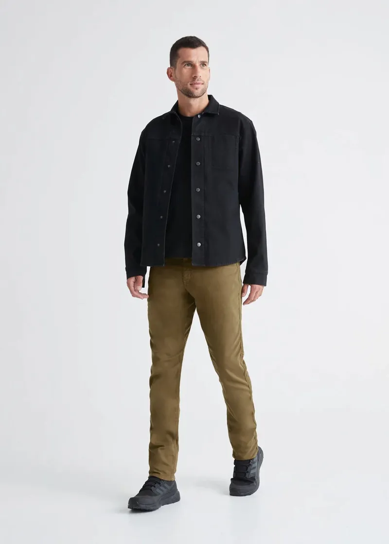 Duer Men's No Sweat Trousers Relaxed Tobacco-5