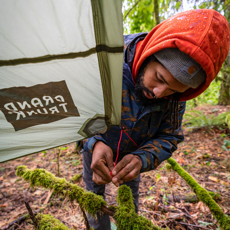 Grand Trunk Moab All-In-One Shelter/Hammock Green-6