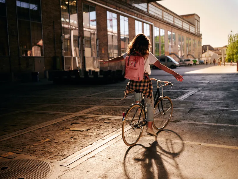 Fjallraven Kanken Classic Rainbow Lavender-12