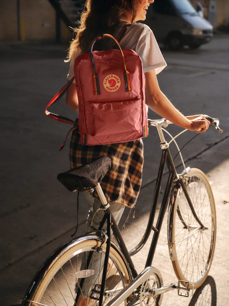 Fjallraven Kanken Classic Rainbow Cobalt-12