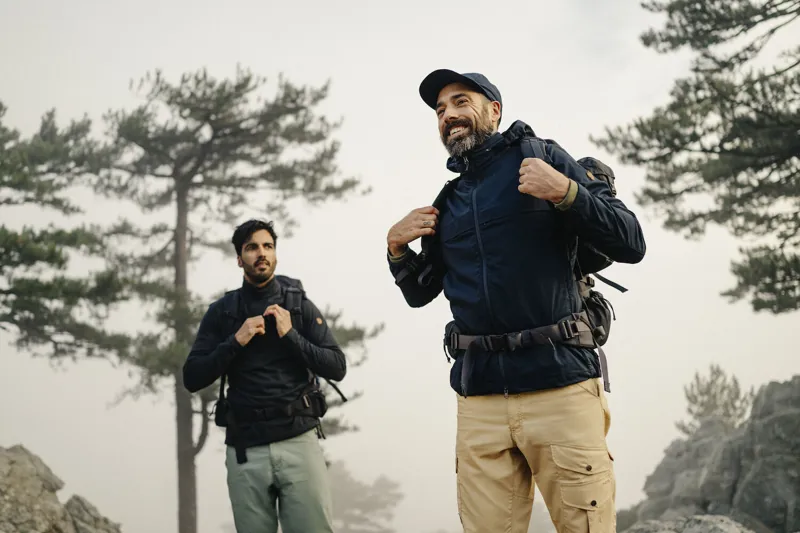 Fjallraven Men's Abisko Hike Trousers Dark Navy-9