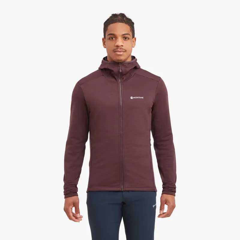 Montane Men's Protium Hoodie Dark Garnet-2