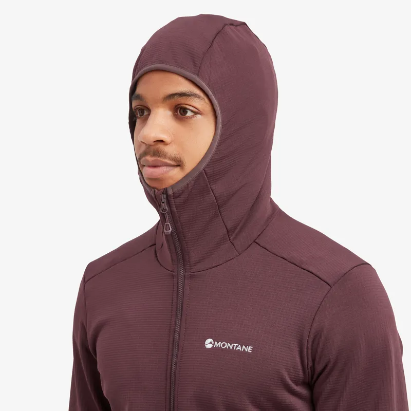 Montane Men's Protium Hoodie Dark Garnet-7