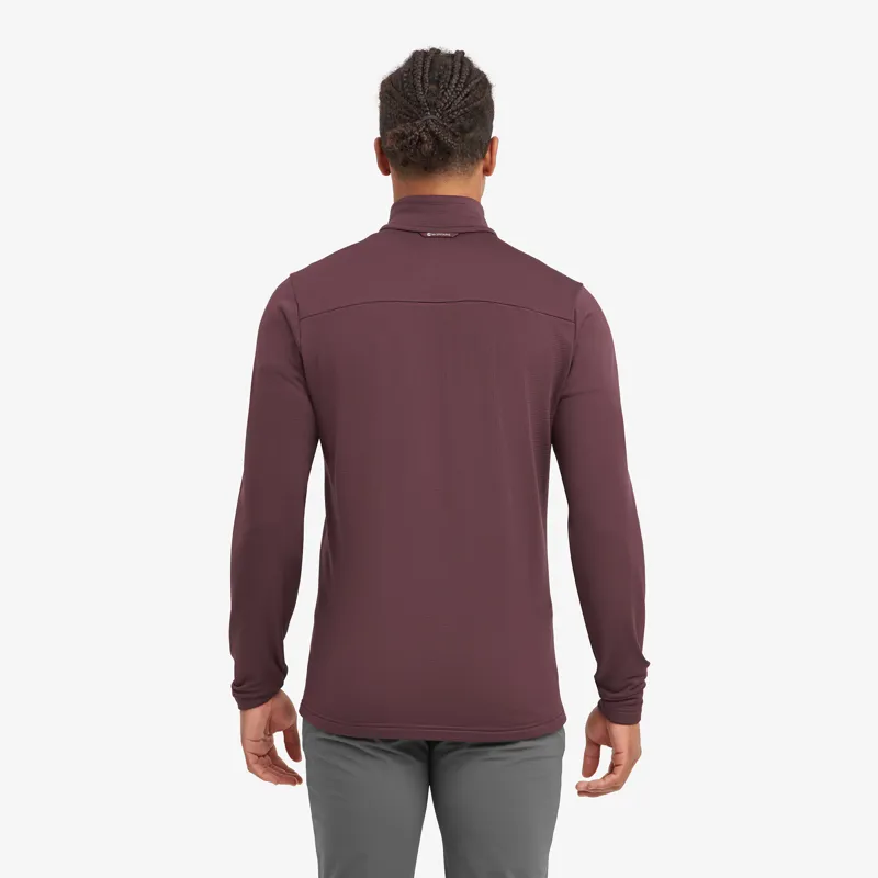 Montane Men's Protium Pull Dark Garnet-4