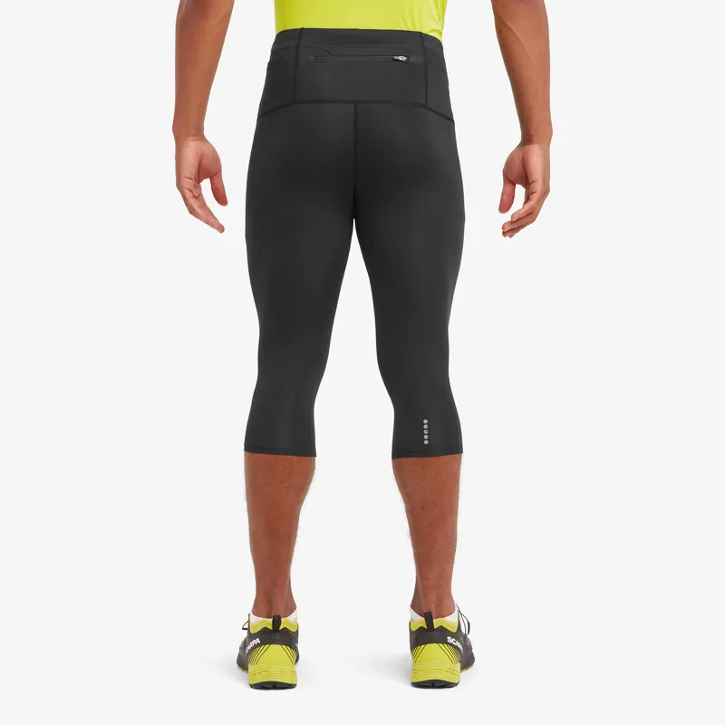 Montane Men's Slipstream 3/4 Trail Tights Black-4