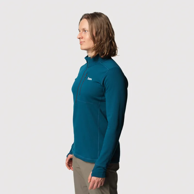 Tierra Men's Nallo Half Zip Deep Sea-3