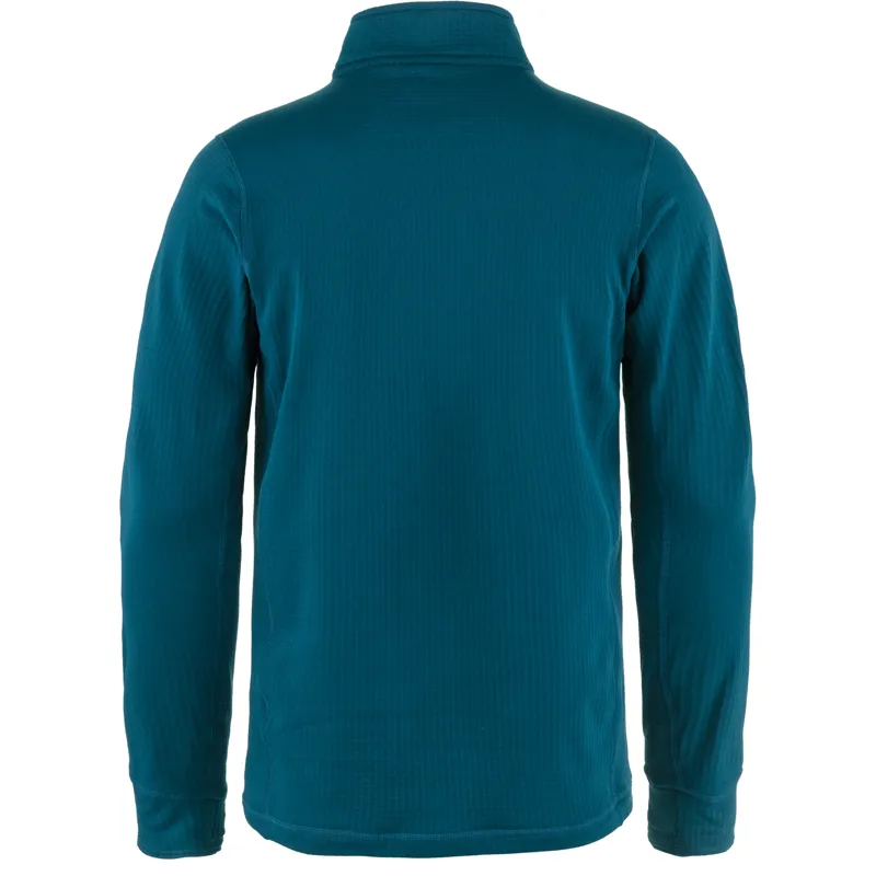 Tierra Men's Nallo Half Zip Deep Sea-1