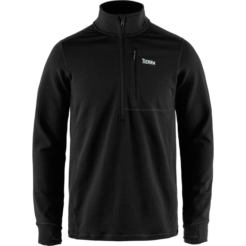 Tierra Men's Nallo Half Zip Black
