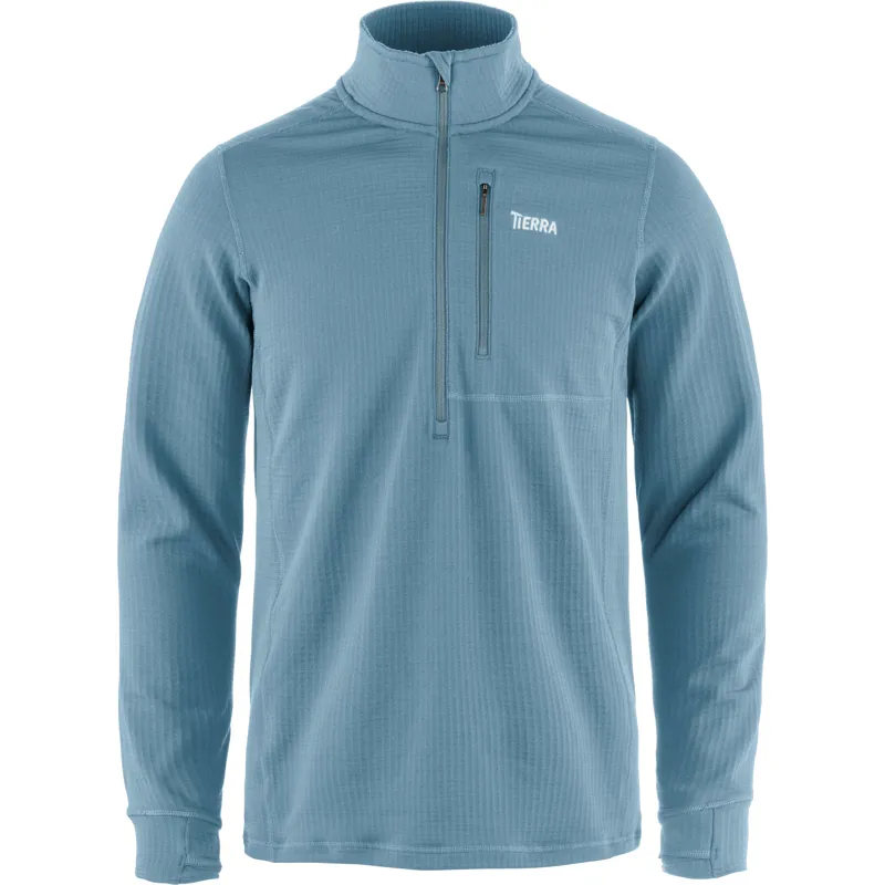 Tierra Men's Nallo Half Zip Infinity Blue