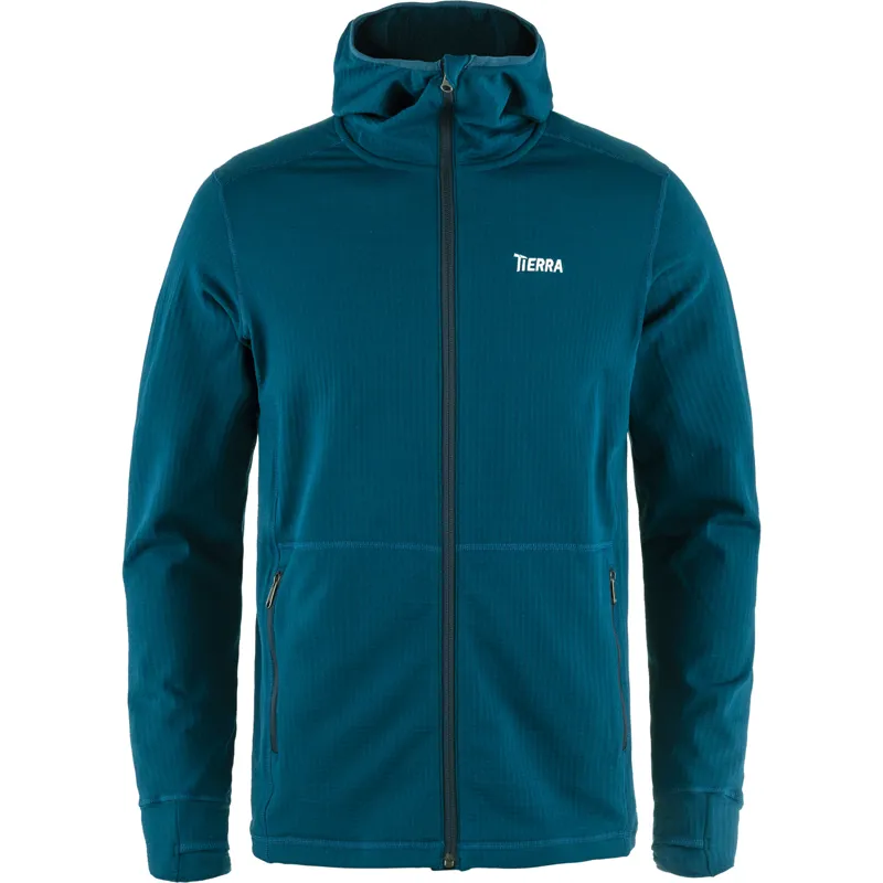 Tierra Men's Nallo Hooded Full Zip Deep Sea