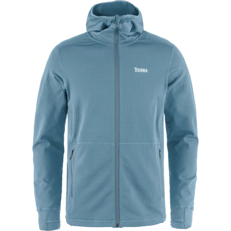 Tierra Men's Nallo Hooded Full Zip Infinity Blue