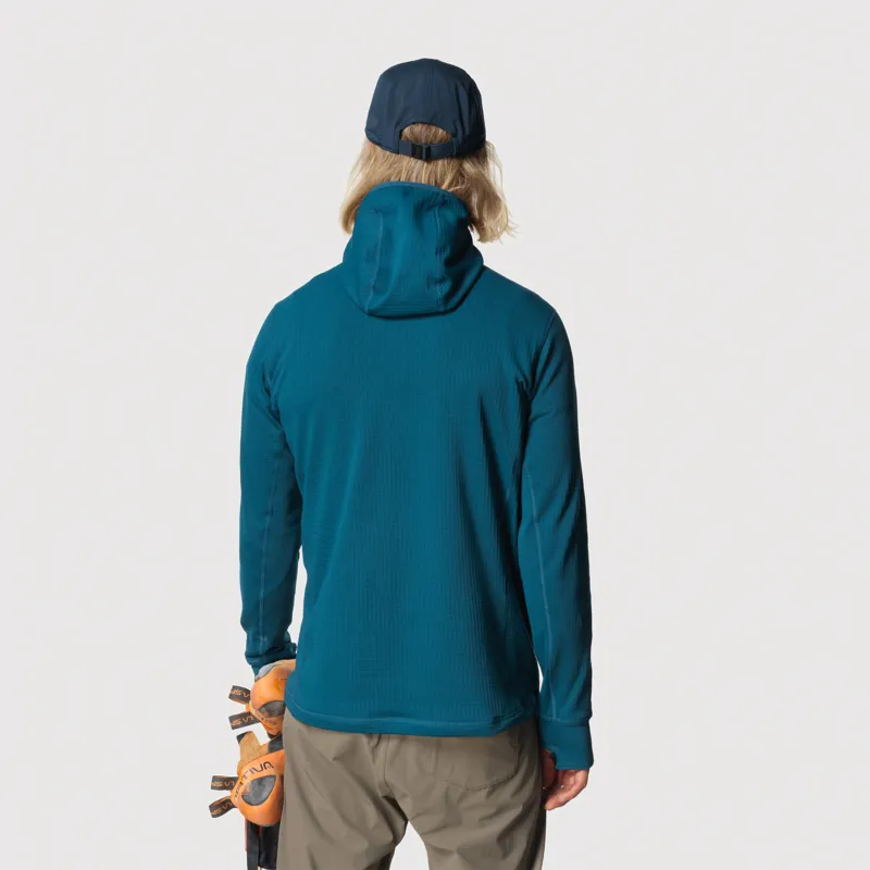 Tierra Men's Nallo Hooded Half Zip Deep Sea-6