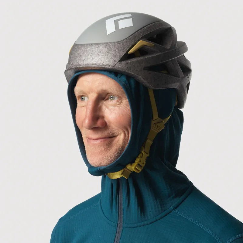 Tierra Men's Nallo Hooded Half Zip Deep Sea-2