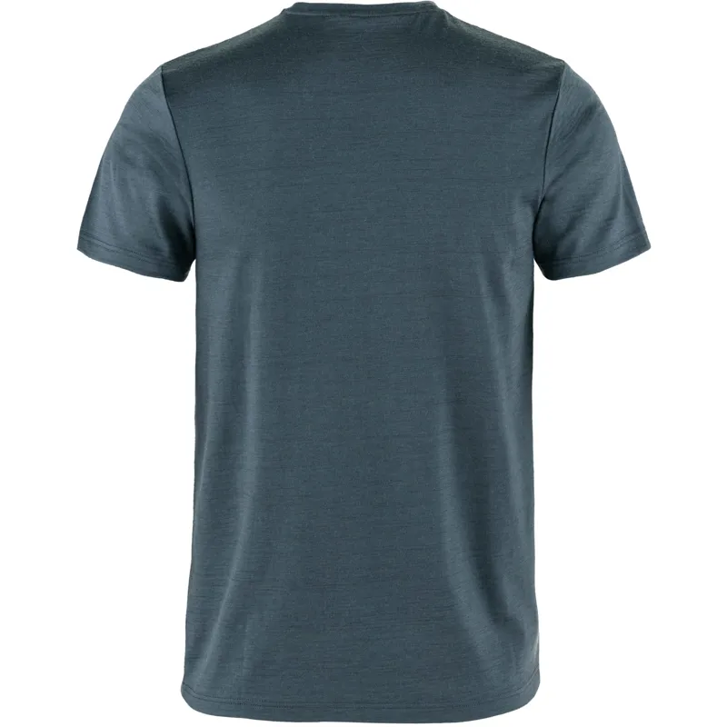 Tierra Men's Wool T-Shirt Denim-1