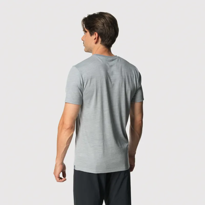 Tierra Men's Wool T-Shirt Granite Blue-3