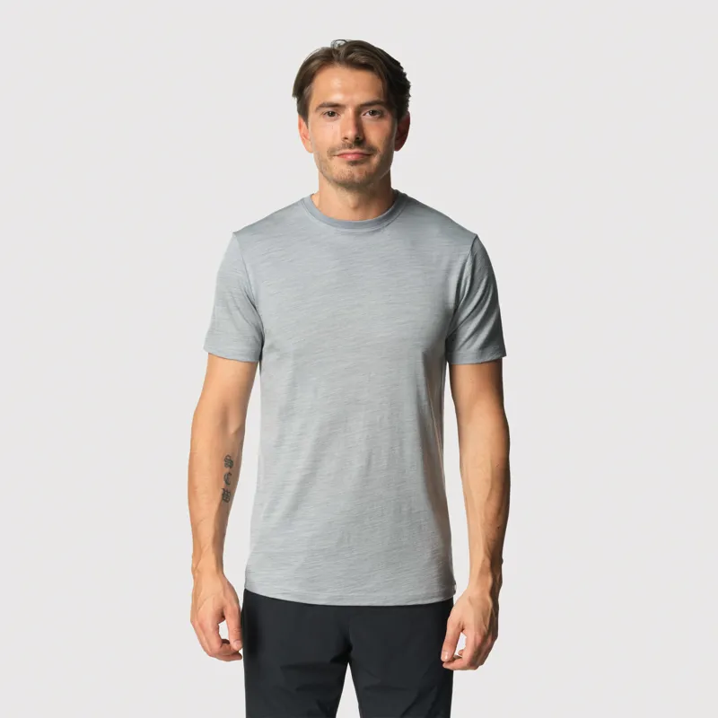Tierra Men's Wool T-Shirt Granite Blue-2