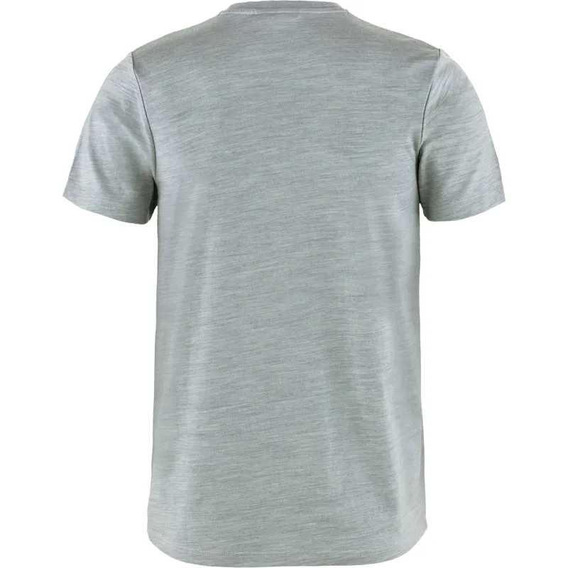 Tierra Men's Wool T-Shirt Granite Blue-1