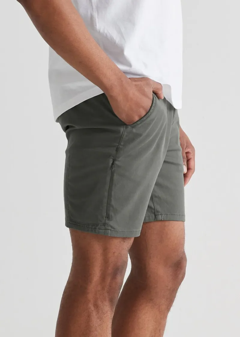 Duer Live Free Journey Shorts Thyme-2