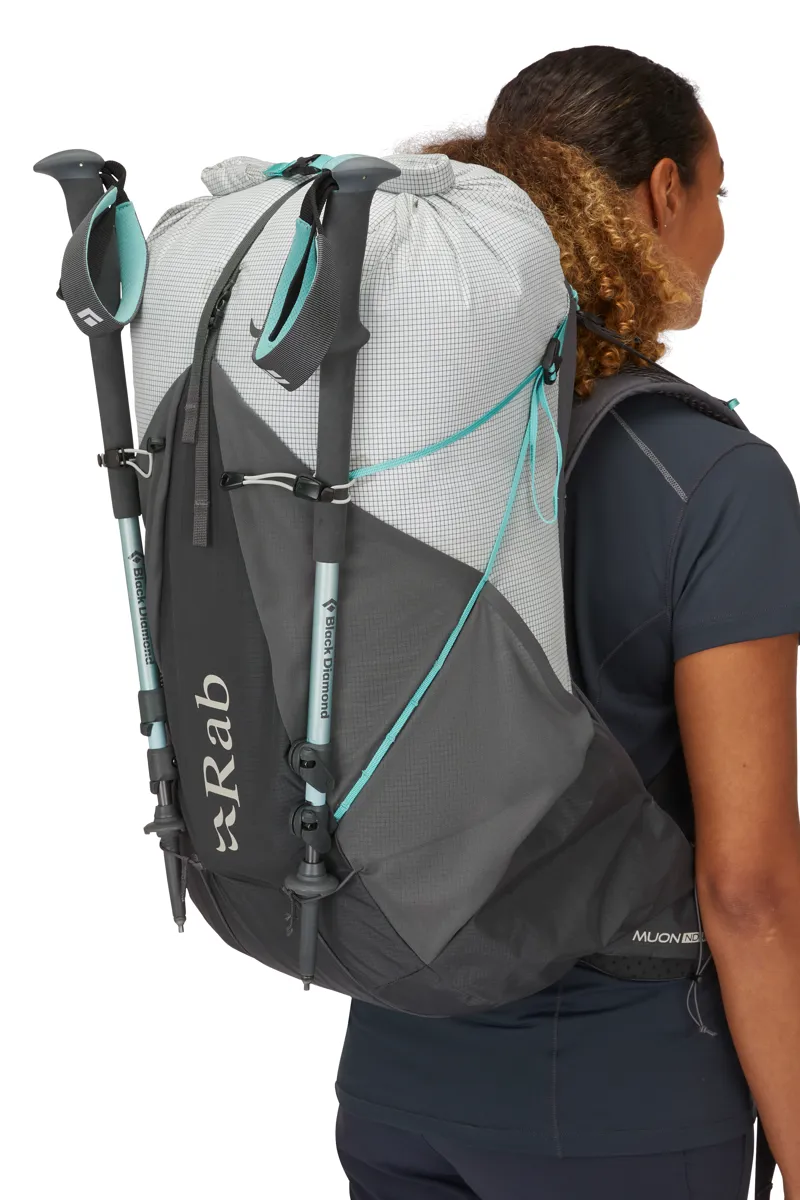 Rab Women's Muon ND 40 Pewter/ Graphene-5