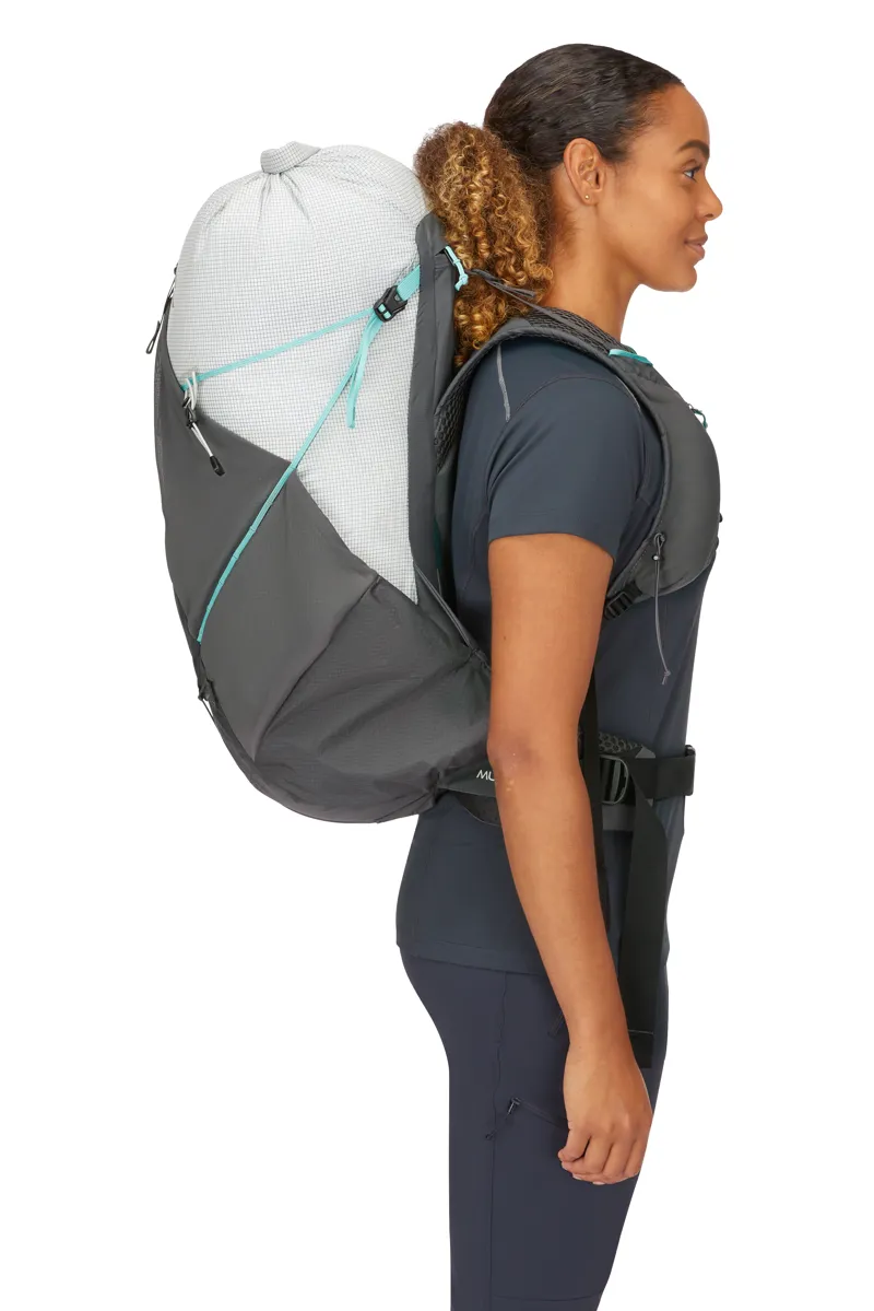 Rab Women's Muon ND 40 Pewter/ Graphene-4