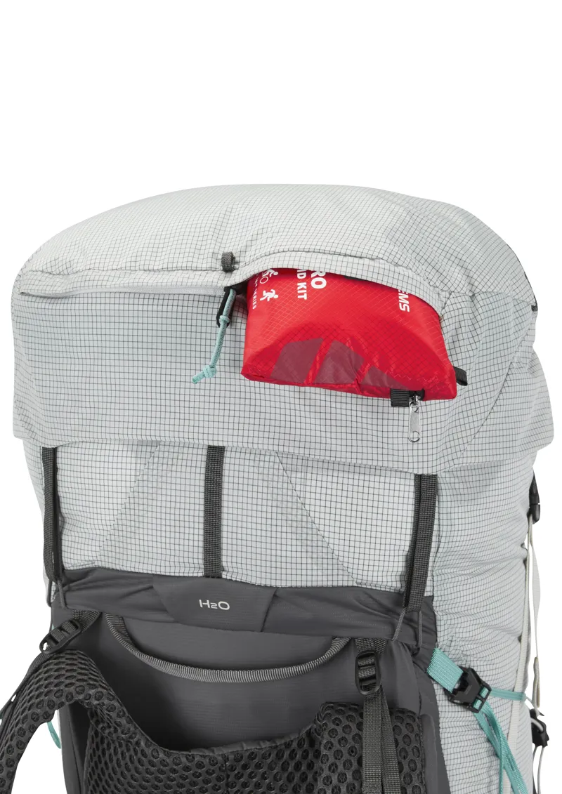 Rab Women's Muon ND 50 Pewter/ Graphene-8