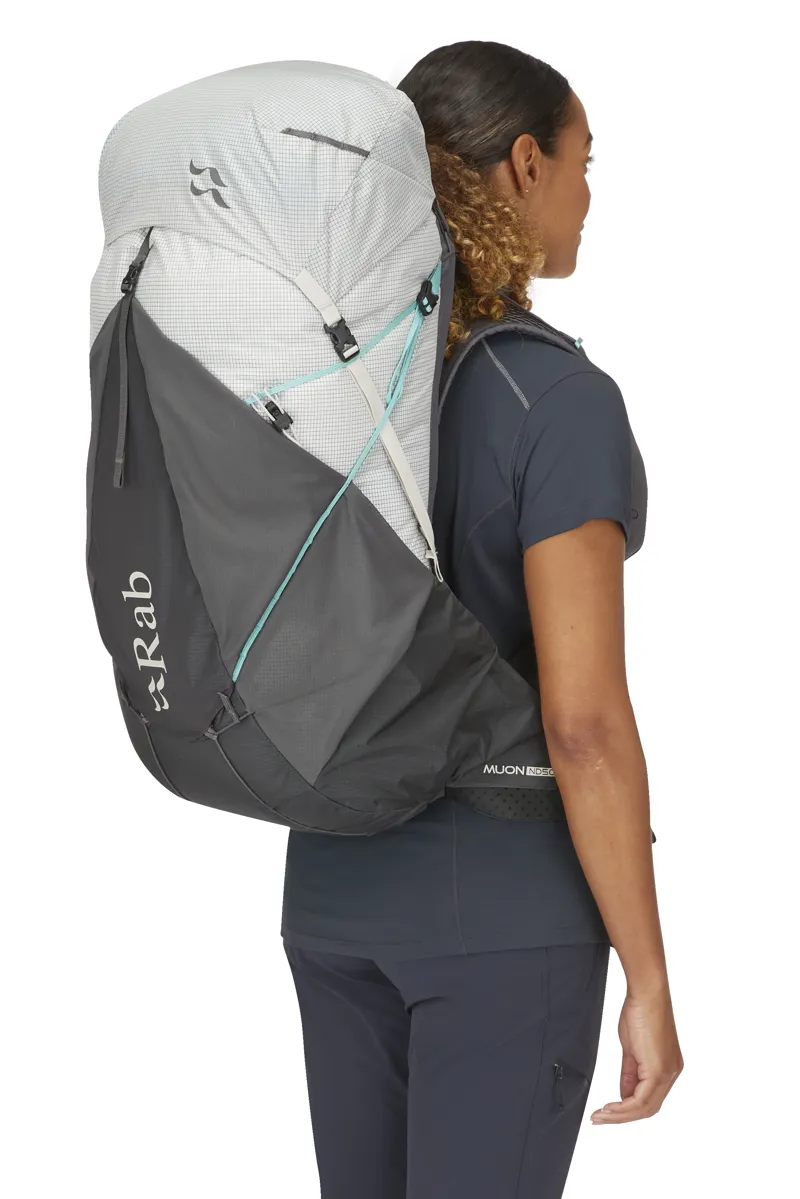 Rab Women's Muon ND 50 Pewter/ Graphene-5