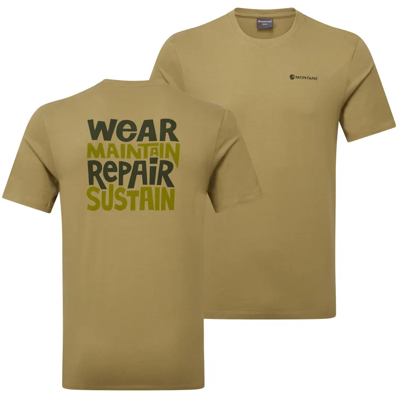 Montane Men's Wear Repair T-Shirt Olive