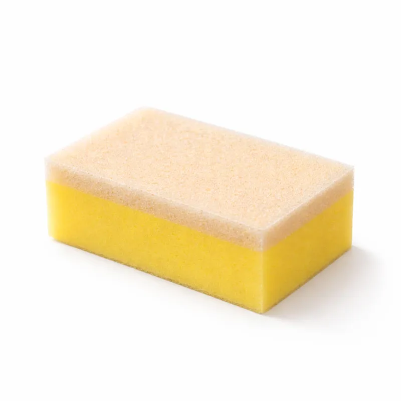 Soft sponge for cleaning waterproof jacket cuffs and hems