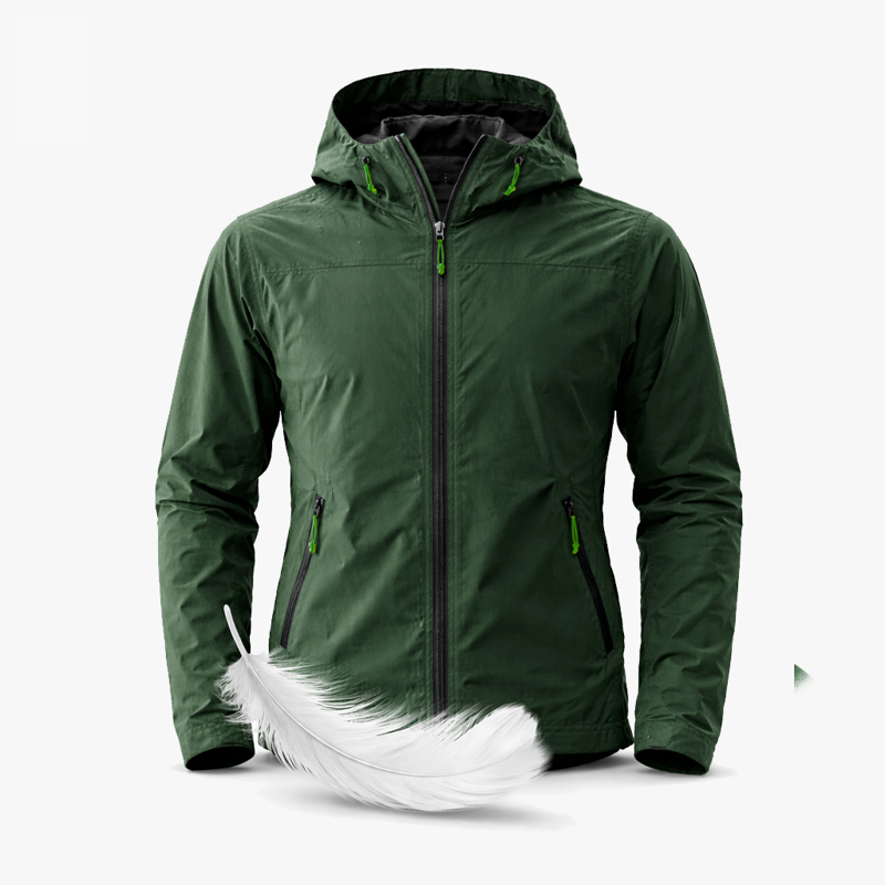 Packable trail running waterproof jacket