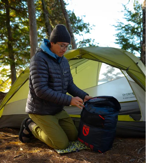 Nemo Dragonfly OSMO 2P Backpacking Tent in Use