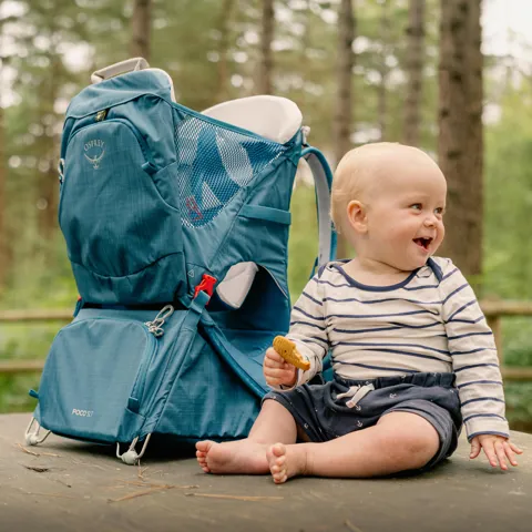 Osprey Poco SLT AirScape back panel carry system