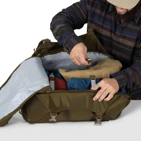 Osprey Sojourn Porter 46 packing and organisation