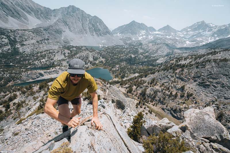 Patagonia alpine hiking