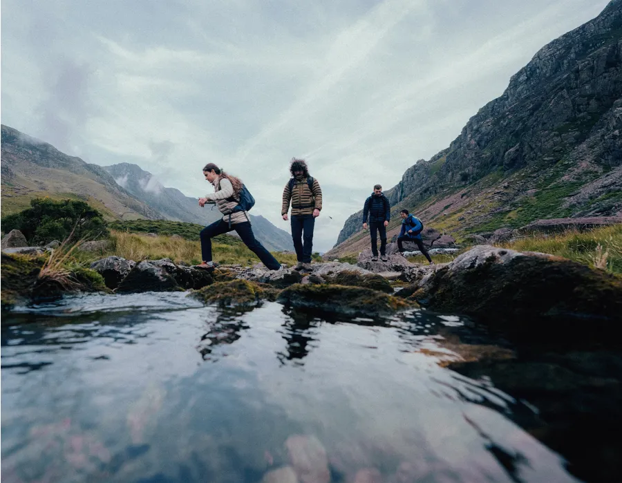 Rab hiking and outdoor exploration