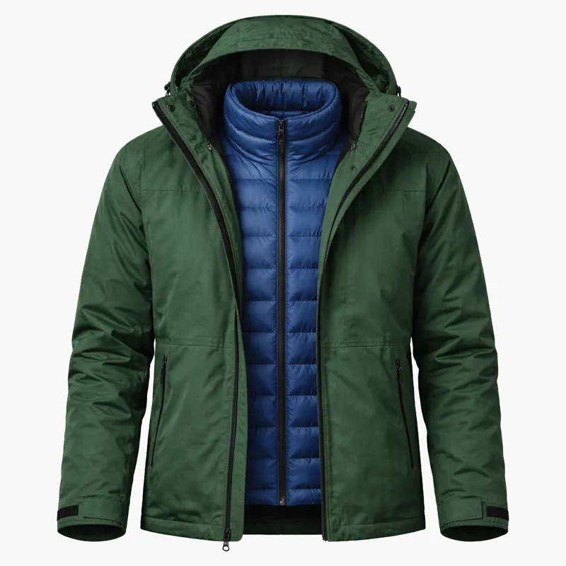 Room for layering under a hiking waterproof jacket