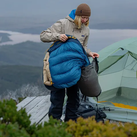Sea to Summit Circuit Down Sleeping Bag pack size